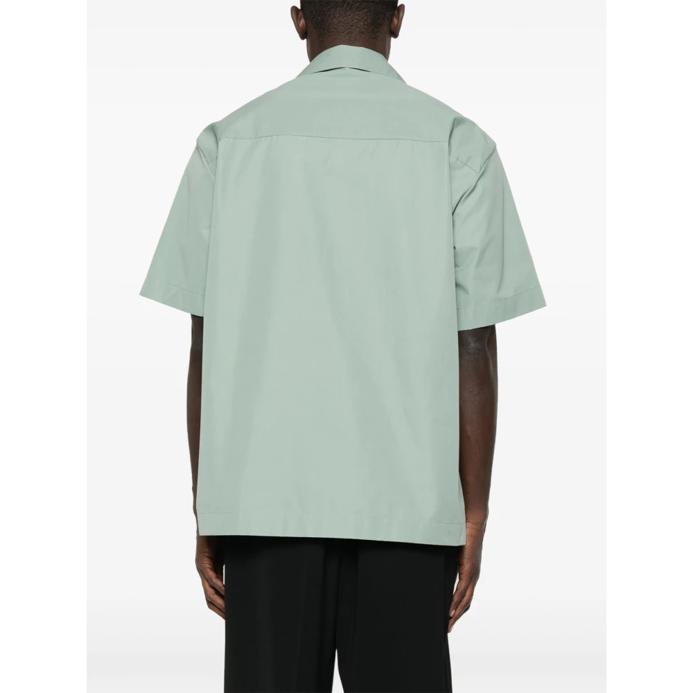 Jil Sander Stijlvolle Shirt voor Mannen Green Heren