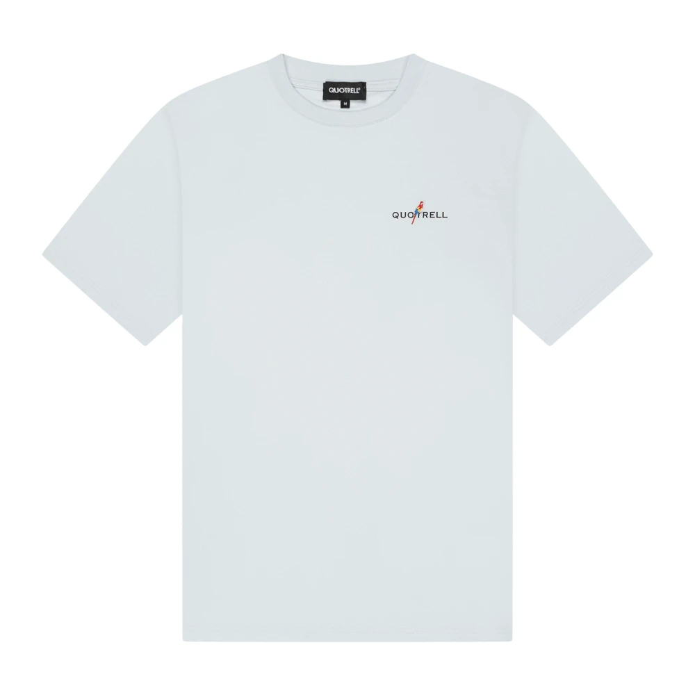 Quotrell Resort T-Shirt Heren Lichtblauw Blue Heren