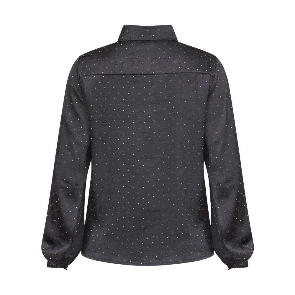 Sisters Point Casual Grafisch T-shirt Gada-Sh47 Black Dames