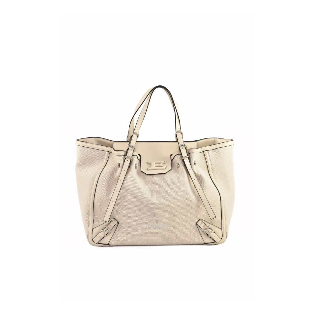 Ermanno Scervino Firenze Schoudertas Polyester Polyurethaan Beige Dames