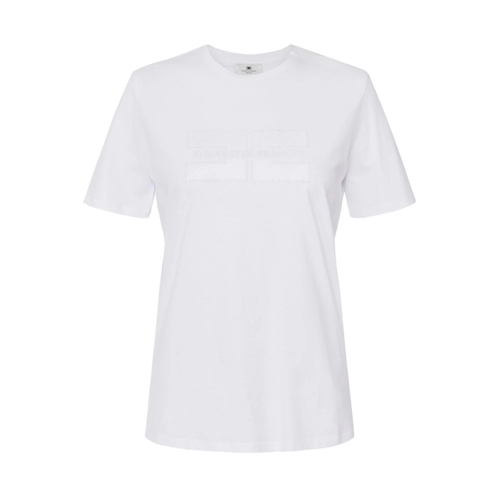 Elisabetta Franchi Stijlvolle Jurk Collectie White Dames