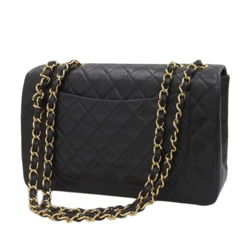 Chanel Vintage Pre-owned Fabric chanel-bags Black Dames