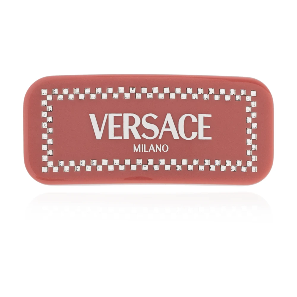 Versace Haarknip met glinsterende kristallen Pink Dames