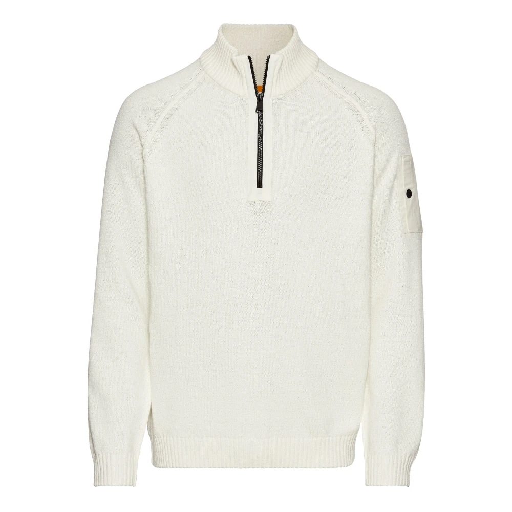 Camel active Troyer Pullover van katoenmix Beige Heren