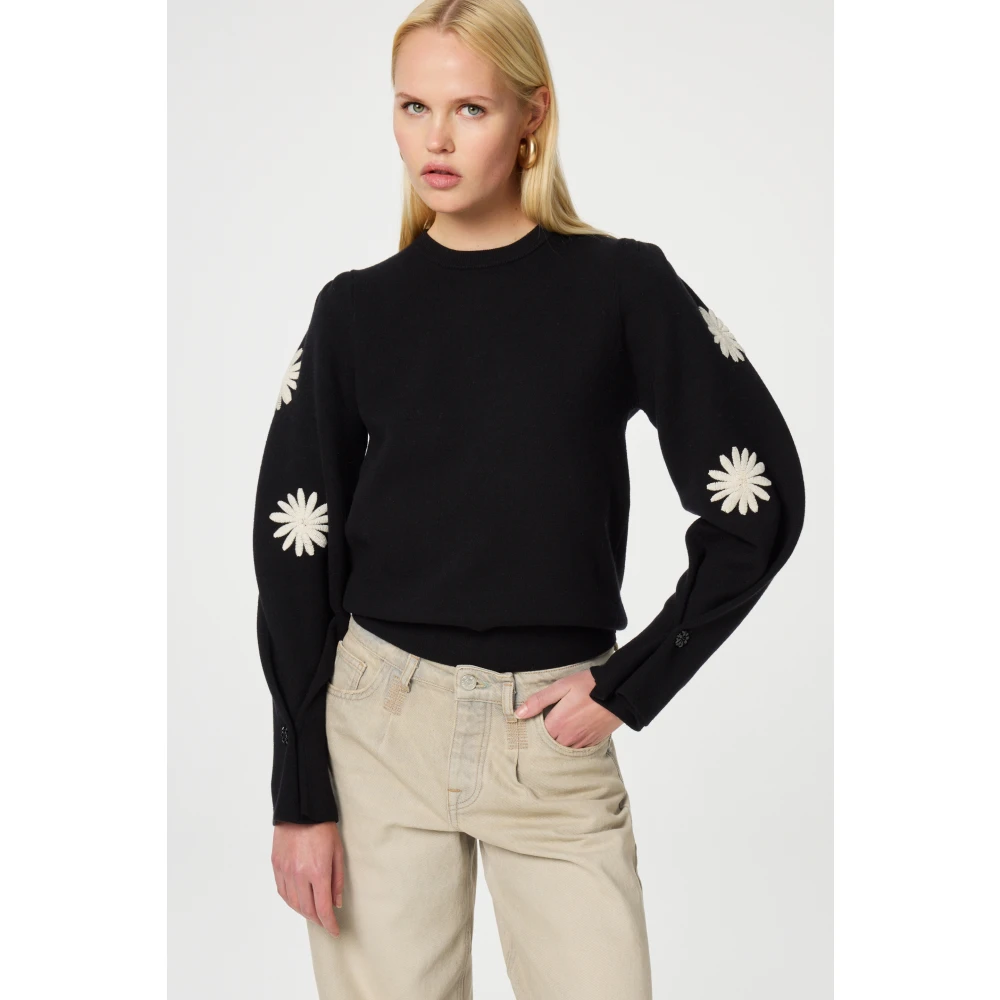 Fabienne Chapot Stijlvolle Pullover Sweater Black Dames