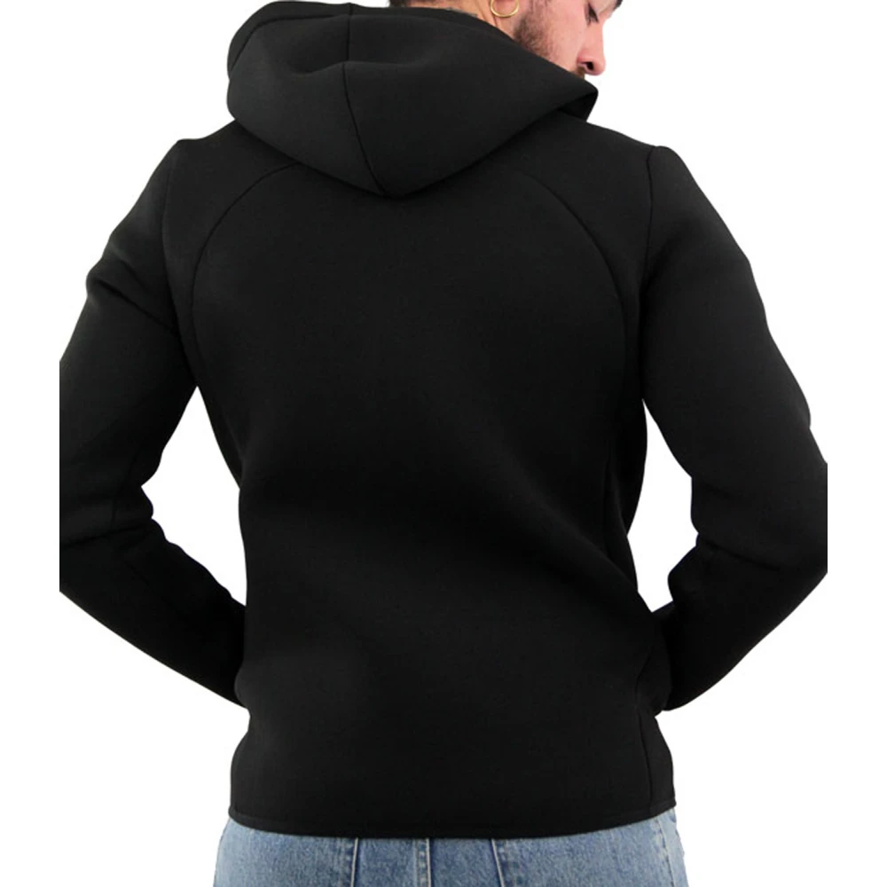 Colmar Zwarte hoodie met rits Black Heren