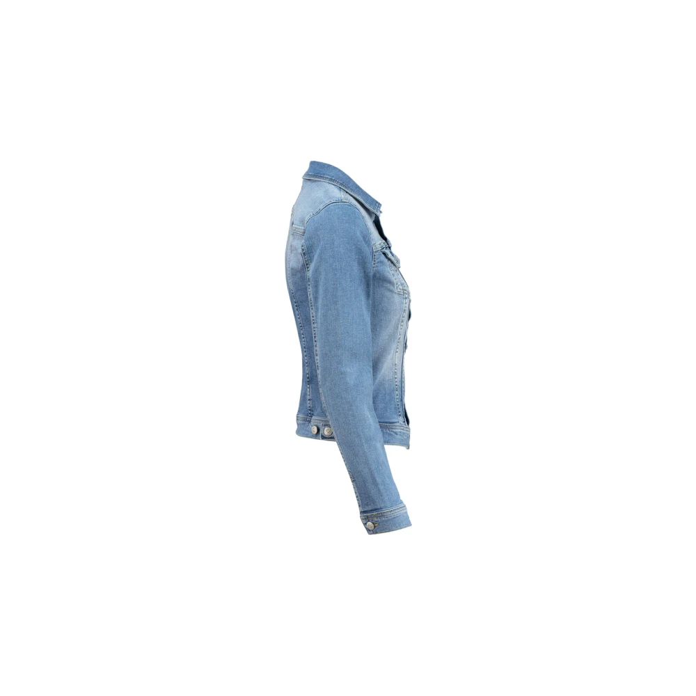 Soyaconcept Tijdloze Denim Jack in Middelblauw Blue Dames