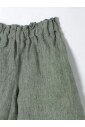 shorts-en-lin-vert-coupe-decontractee