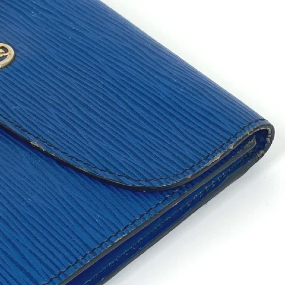 Louis Vuitton Vintage Pre-owned Leather louis-vuitton-bags Blue Dames