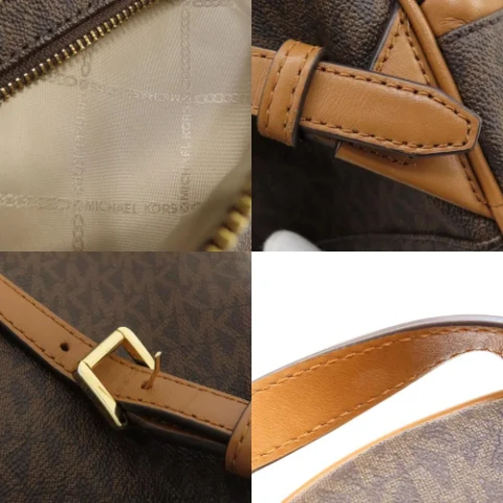 Michael Kors Pre-owned Plastic shoulder-bags Brown Dames
