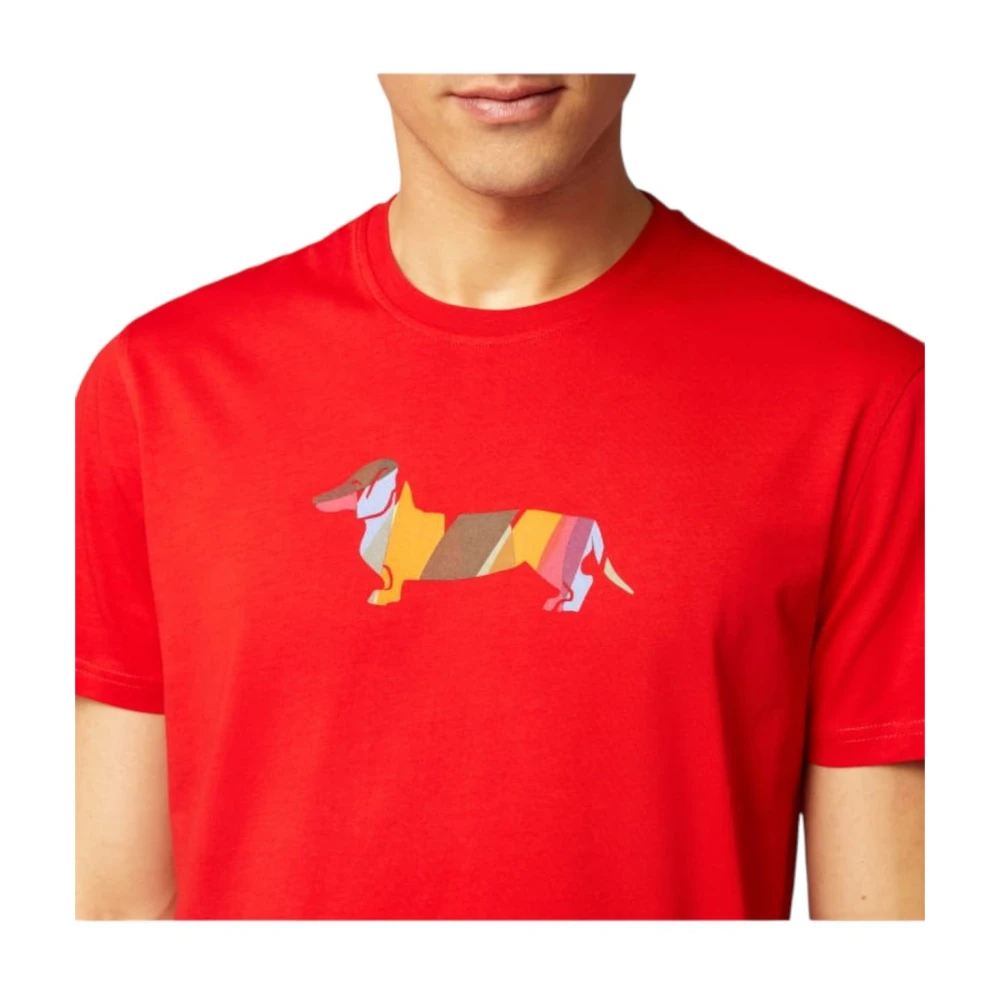 Harmont & Blaine T-Shirts Red Heren