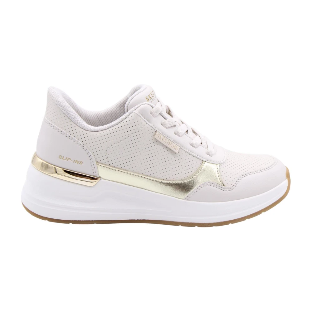 Skechers Women's Beige Coppers Sneaker - Sneakers - 7 Uk - Shoes
