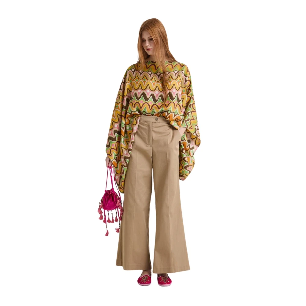 Trousers > Wide Trousers - - Maliparmi - Modalova