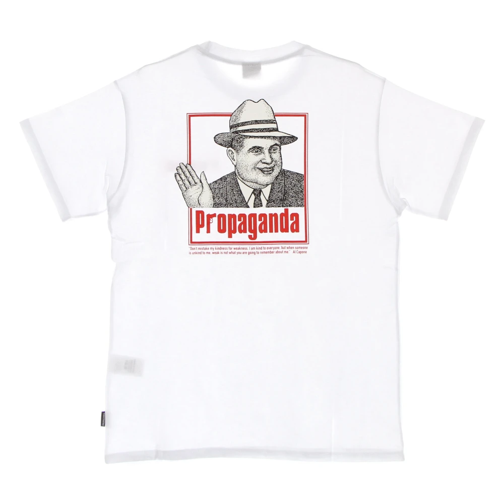 Propaganda Vriendelijkheid Tee Wit Korte Mouw T-shirt White Heren