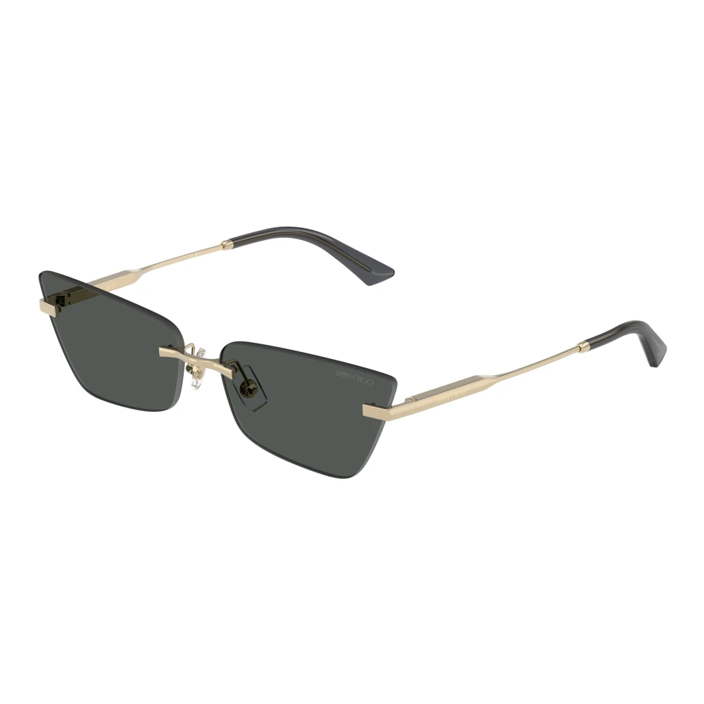 Jimmy Choo Women's Yellow Stylish Sunglasses In Black Medium