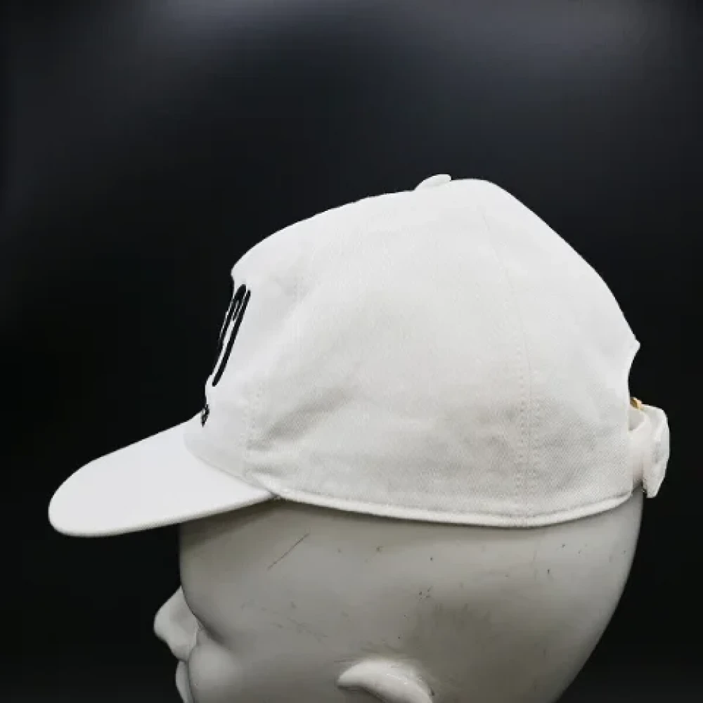 Gucci Vintage Pre-owned Cotton hats White Dames