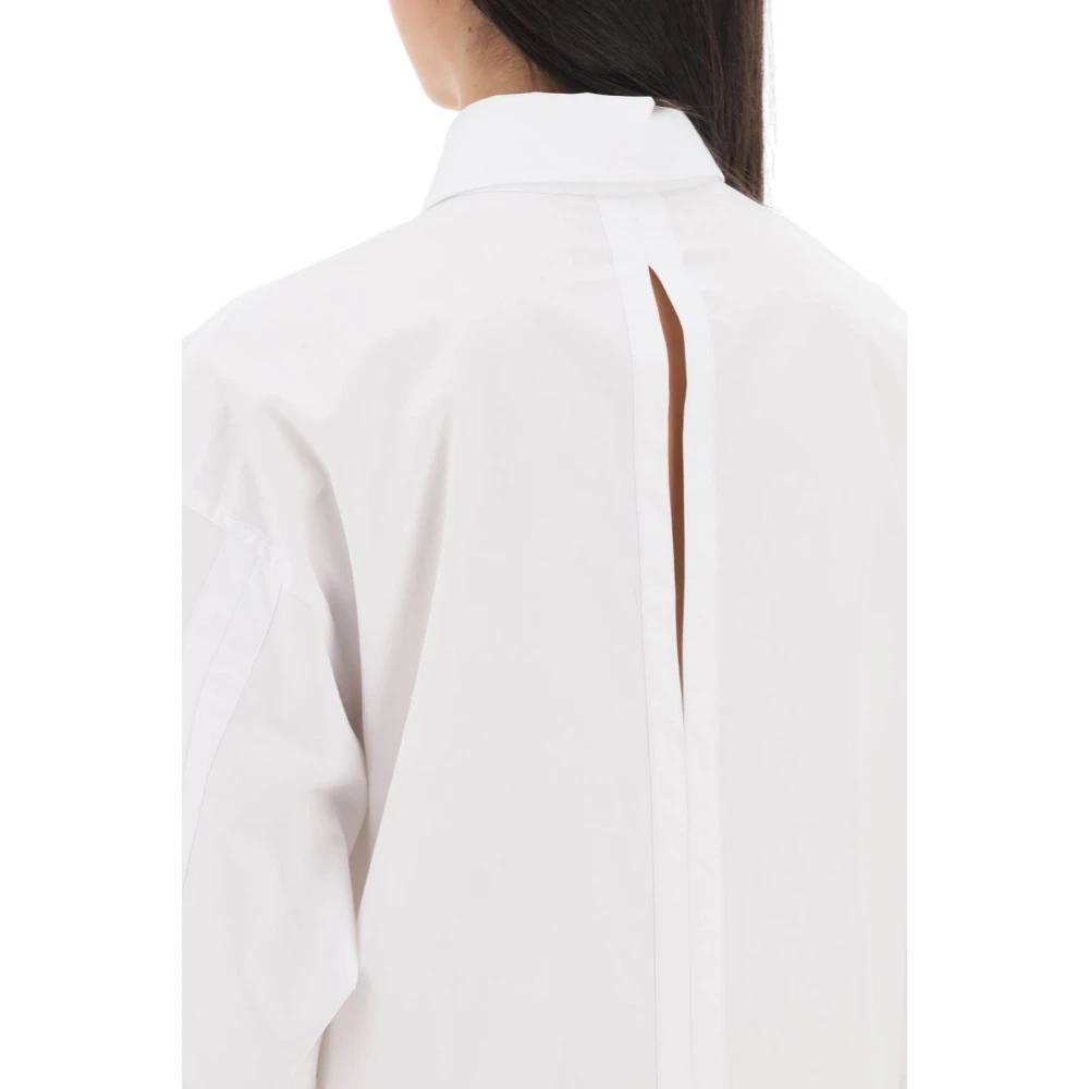 closed Klassieke Witte Button-Up Overhemd White Dames