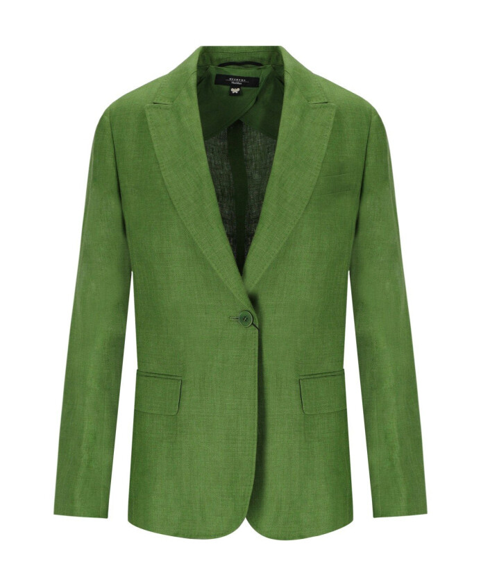 blazer-en-lin-vert-a-un-bouton