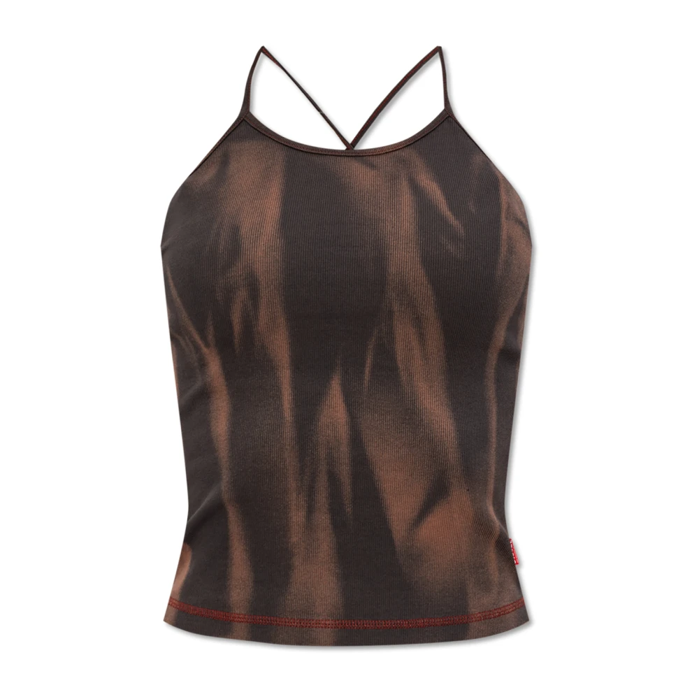 Diesel Top T-Hina Brown Dames