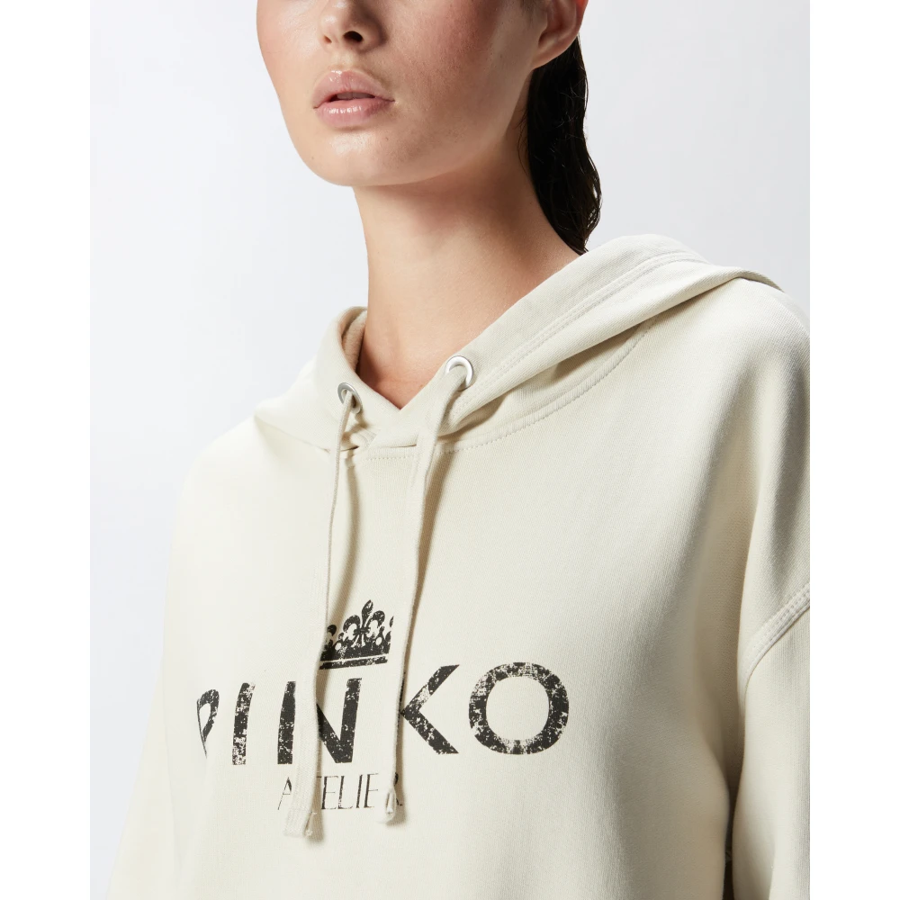pinko Bassani Sweater White Dames