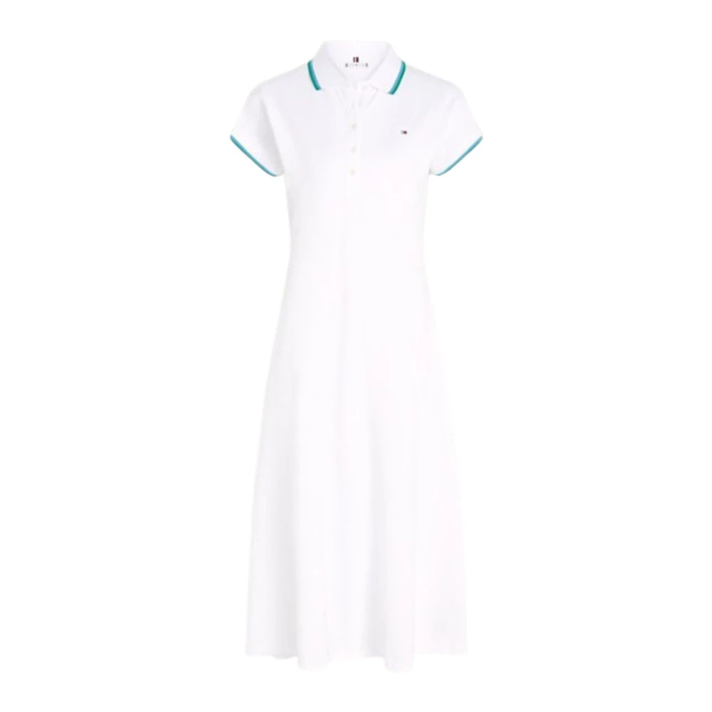 Tommy Hilfiger Polo Jurk voor Vrouwen White Dames