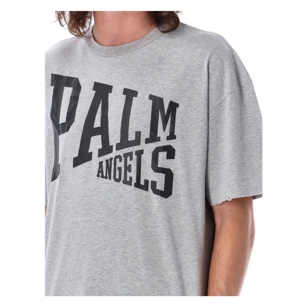 Palm Angels T-Shirts Gray Heren