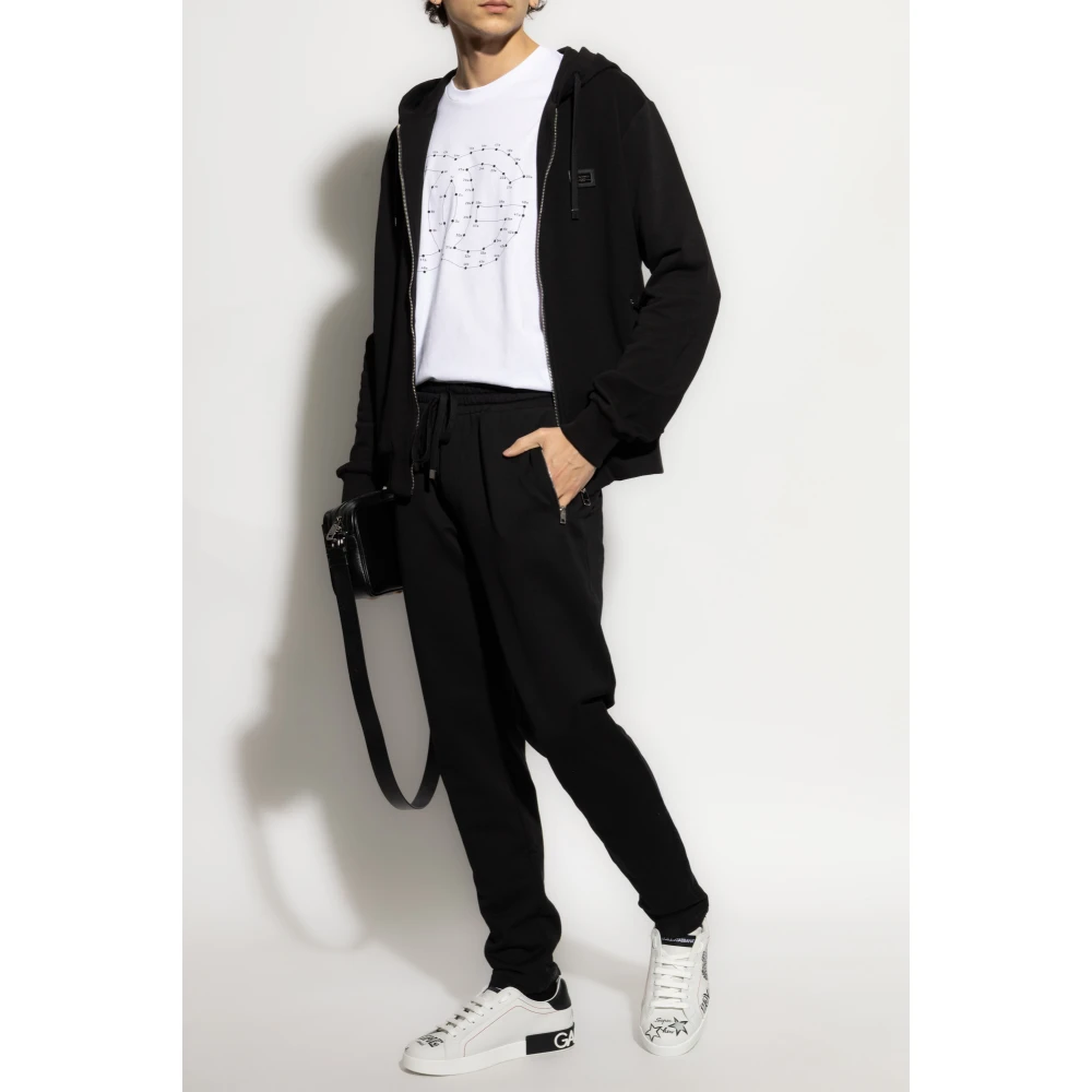 Dolce & Gabbana T-shirt met bedrukt logo White Heren