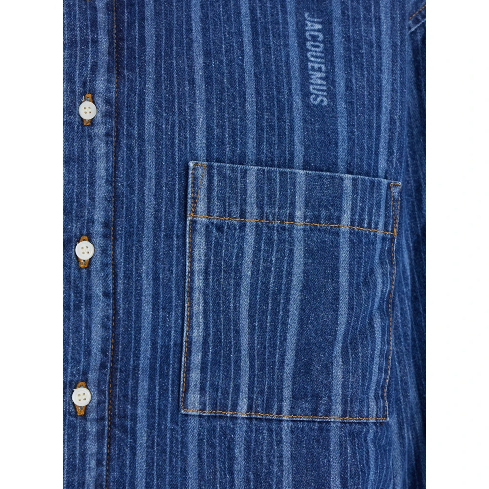 Jacquemus Bakker Overhemd Blue Heren