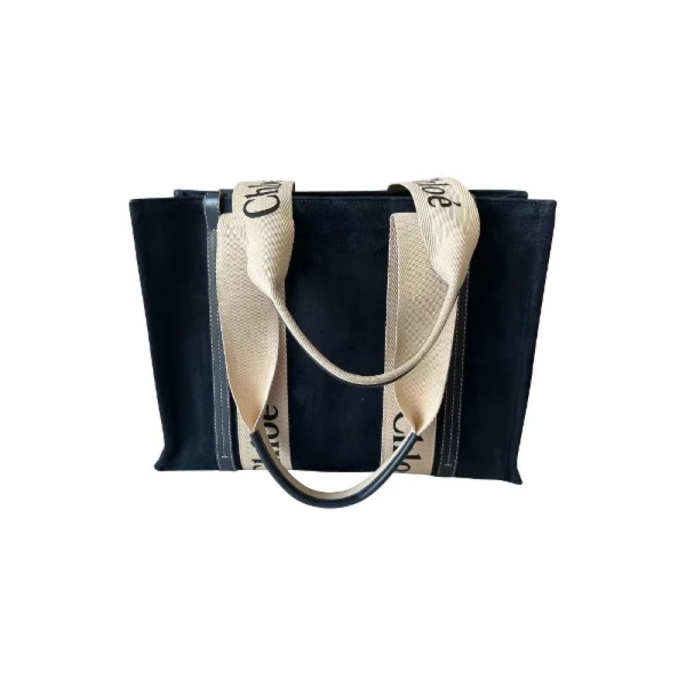 Chloé Pre-owned Suede totes Blue Dames