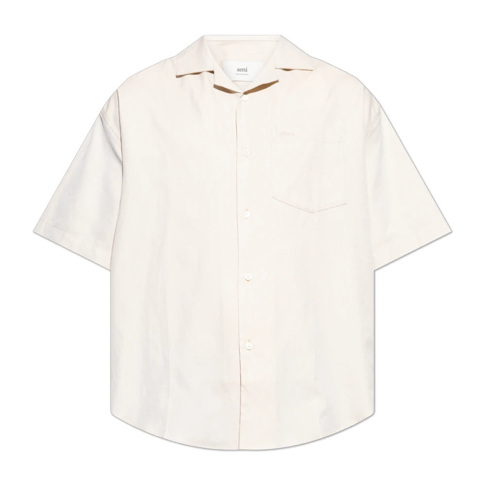 Shirts > Short Sleeve Shirts - - Ami Paris - Modalova