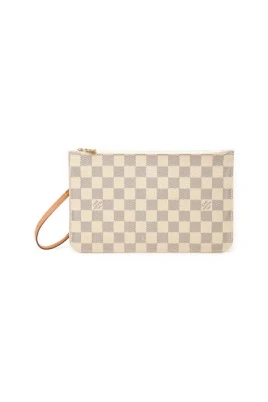 Pre-owned Damier Azur Pouch