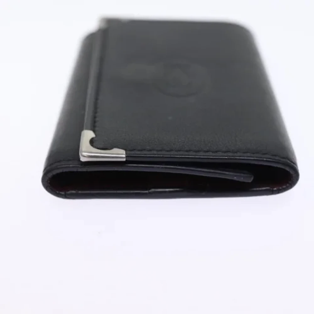 Cartier Vintage Pre-owned Canvas key-holders Black Dames