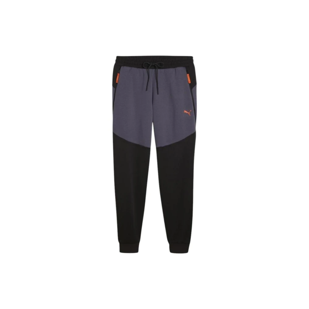 Puma Polyester Joggers Zwart Grijs Enkelboeien Gray Heren