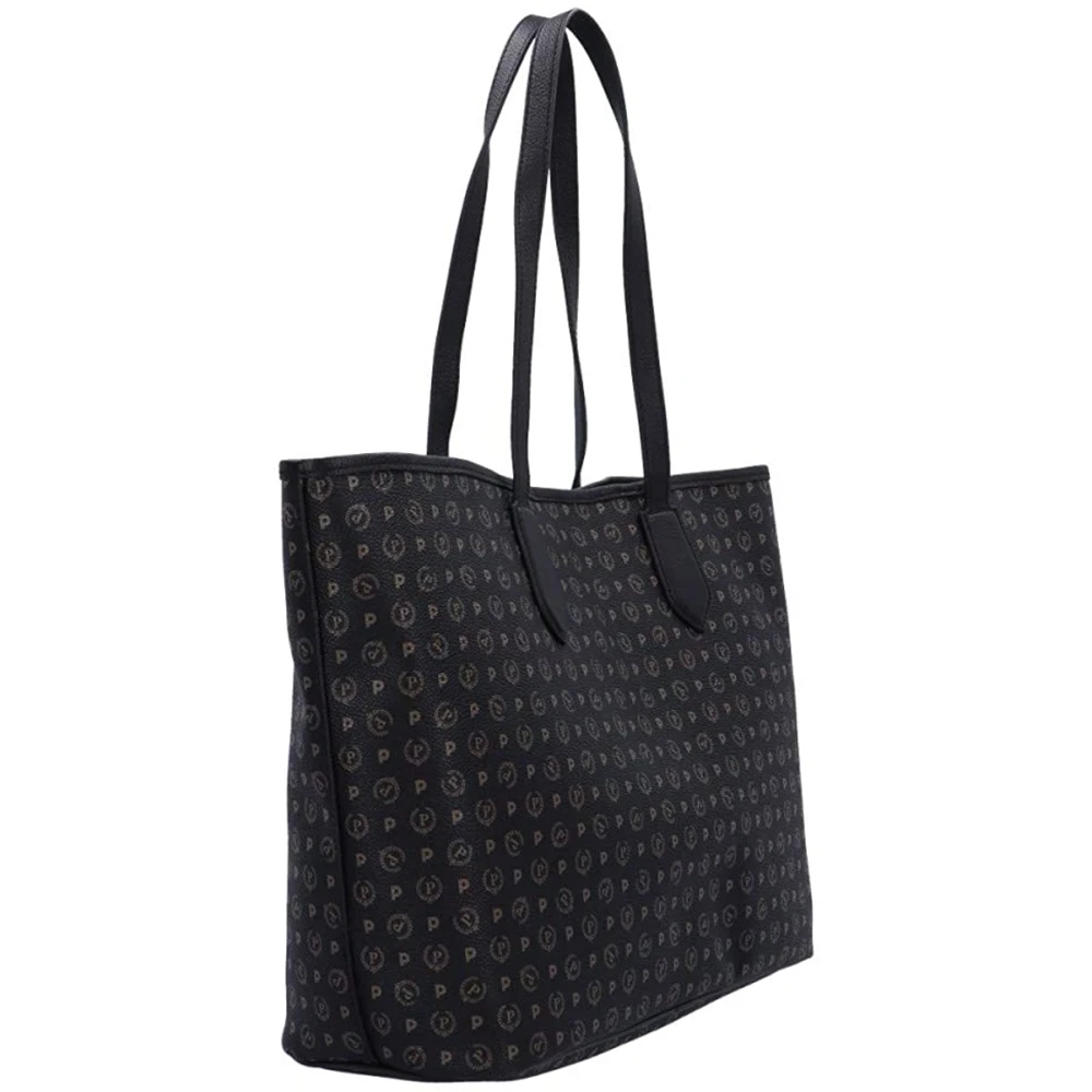 Pollini Heritage Schoudertas voor Vrouwen Black Dames