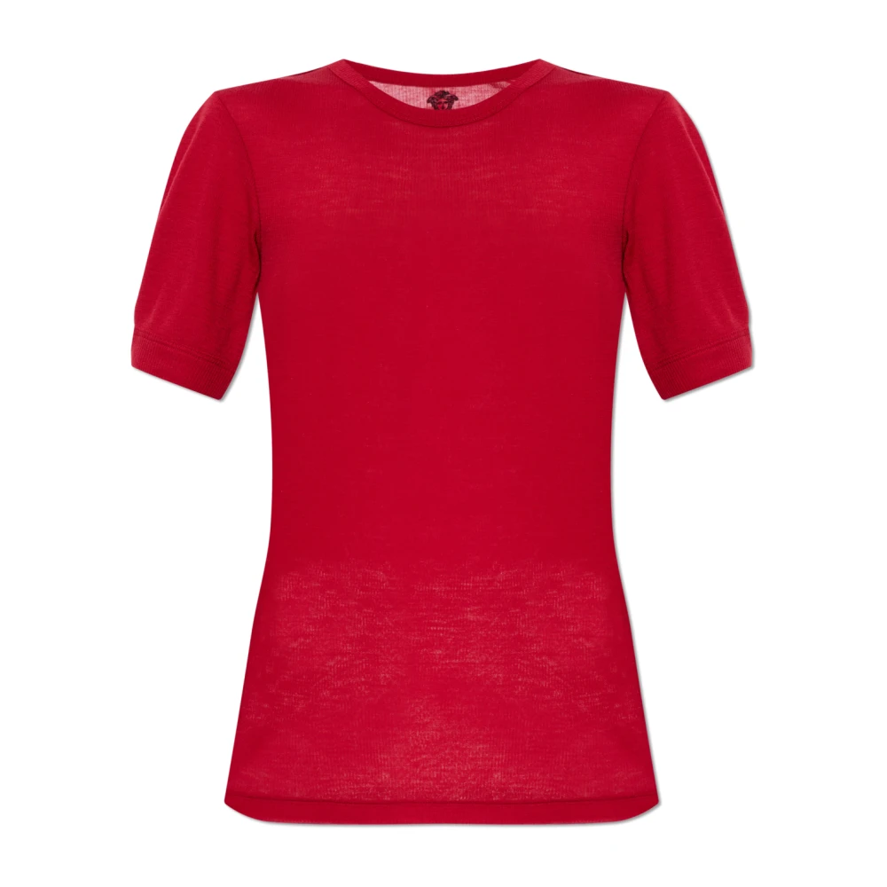 Versace Donna Rosso Maglie, Xs, New,