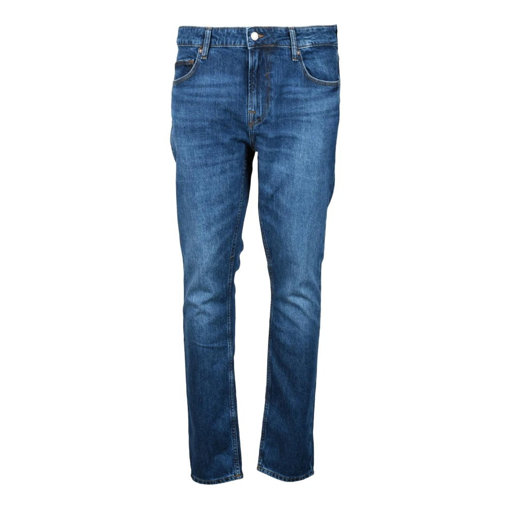 Guess Katoen Elastaan Jeans Blue Heren