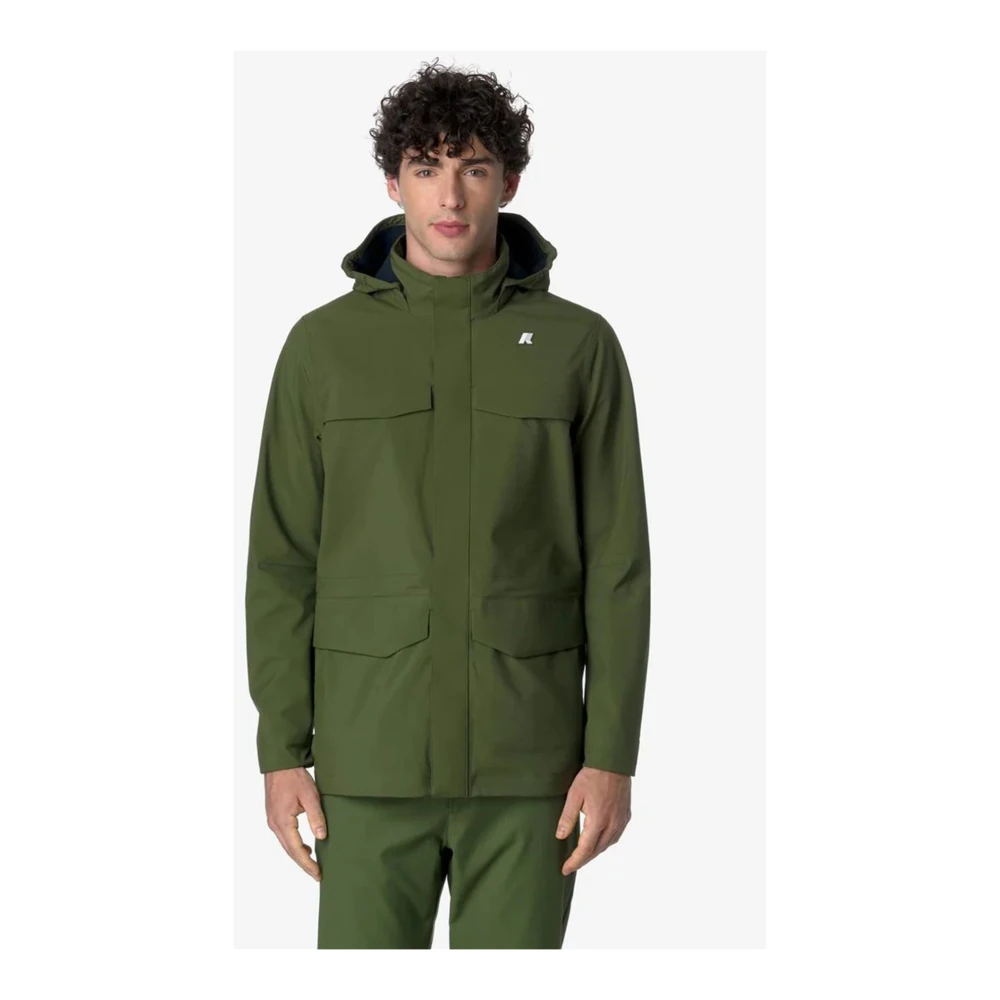 K-way Stijlvolle Herenjas Green Heren