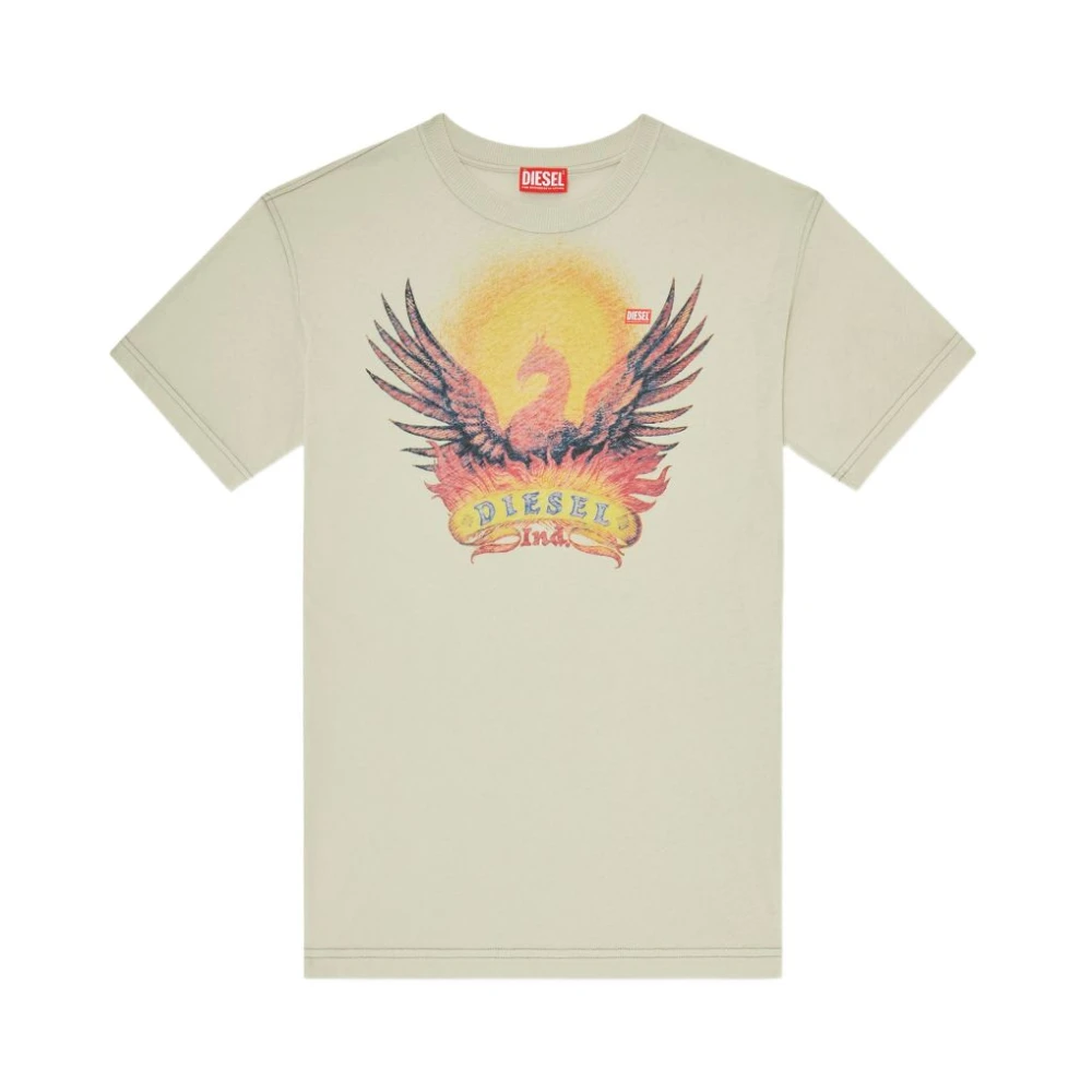 Diesel Camiseta T-Norm Aa1 Tops Hombre Blanco Xl