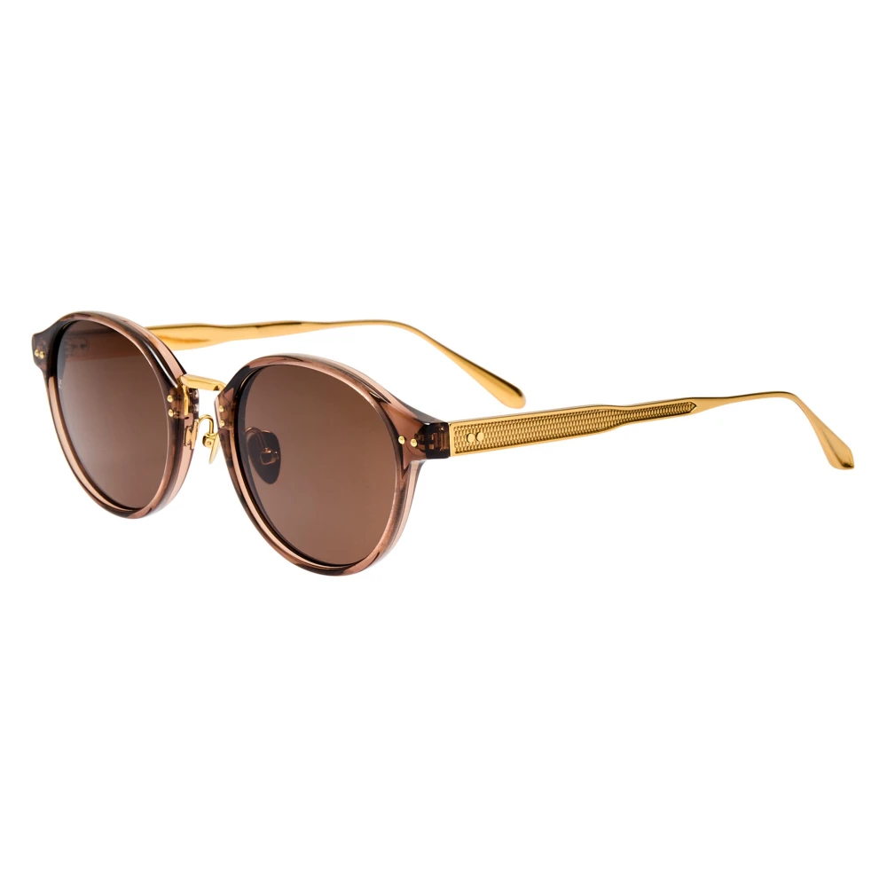 Linda Farrow Brown Lfl - Unisex - Sunglasses - 49 Mm - Accessories