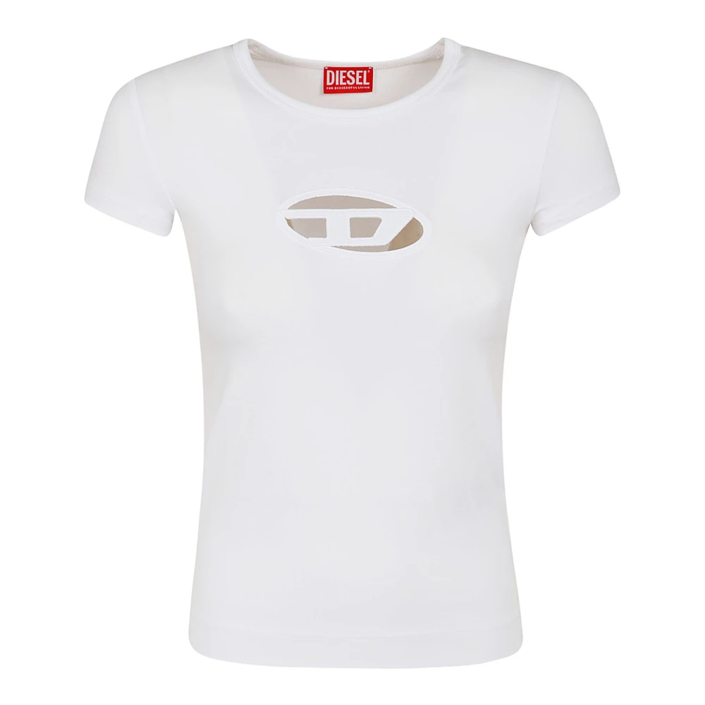 Diesel - Tops > T-Shirts - White - Diesel - Modalova