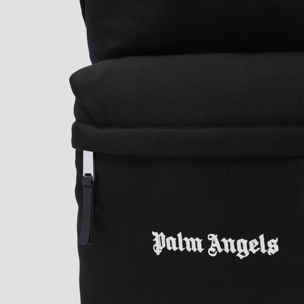 Palm Angels Zwarte Bucket Bag Rugzak Aw24 Black Heren