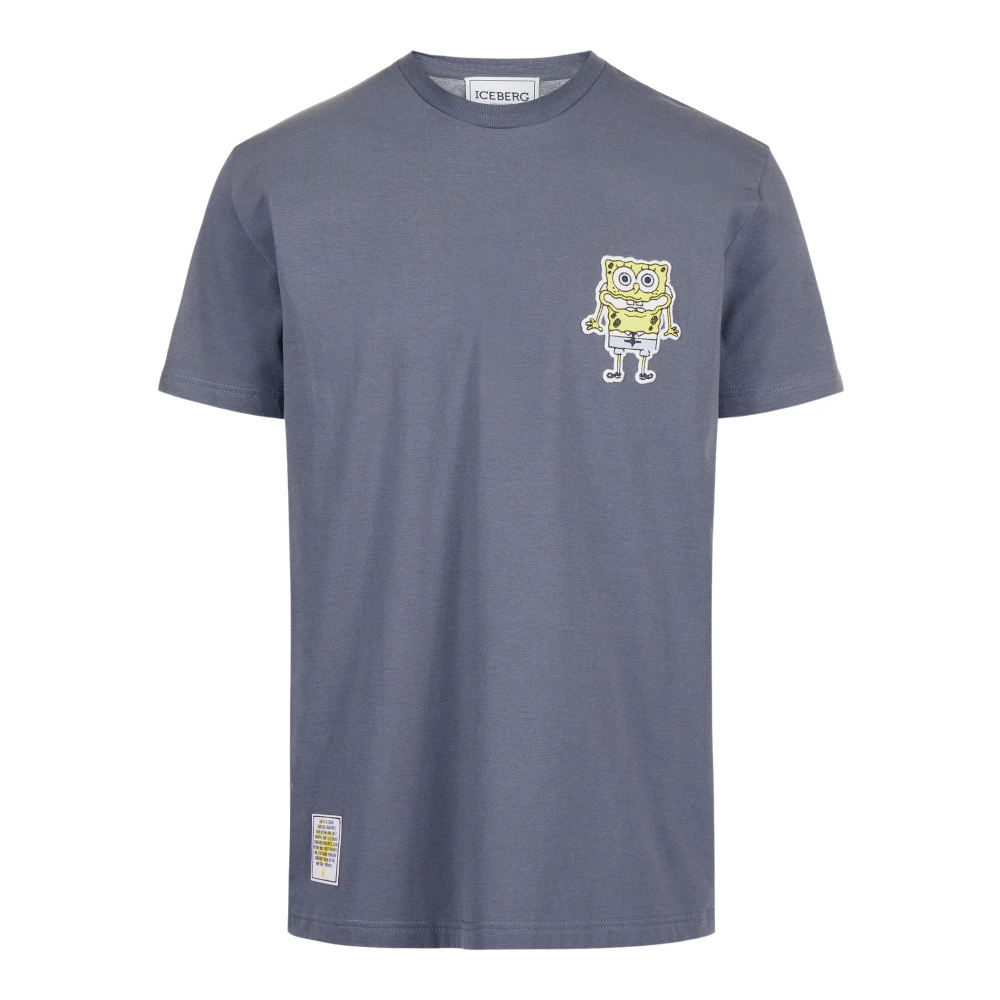 Iceberg - Tops > T-Shirts - Gray - Iceberg - Modalova