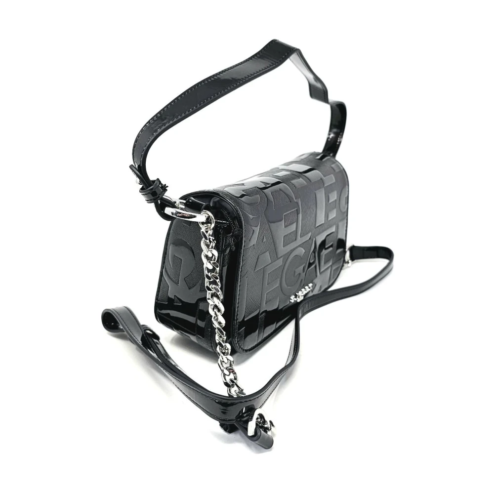 Gaëlle Paris Stijlvolle Borsa Handtas Black Dames