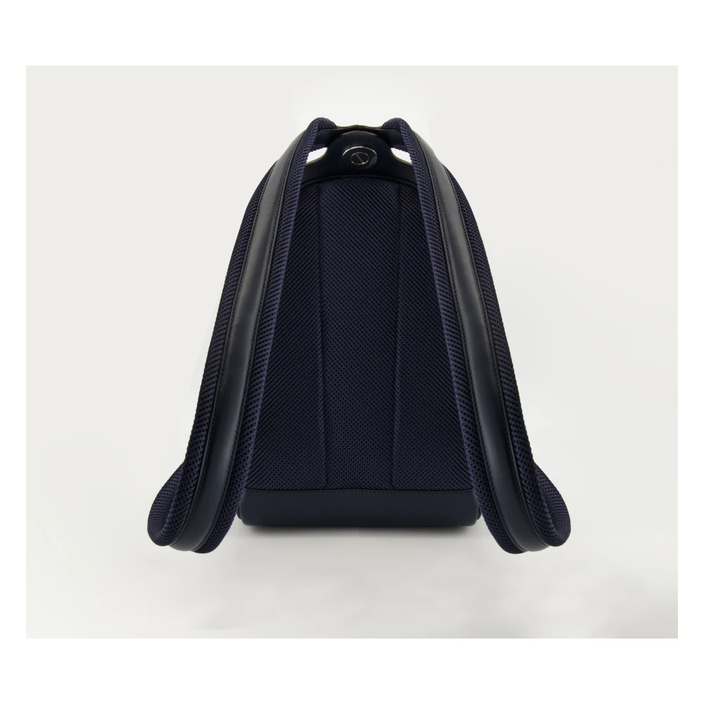 Fendi Stijlvolle rugzak met geborduurd canvas Blue Heren