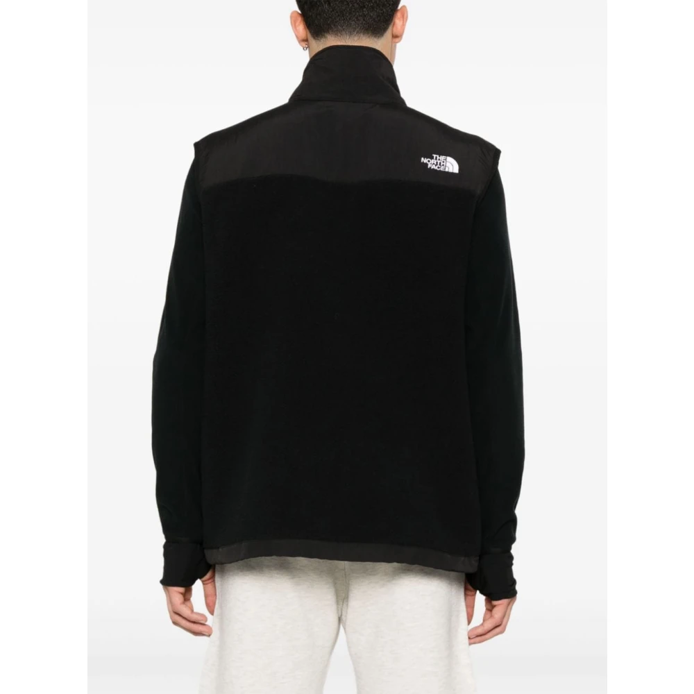The North Face Zwart Gebreide Kleding Aw24 Stijlvolle Jas Black Heren