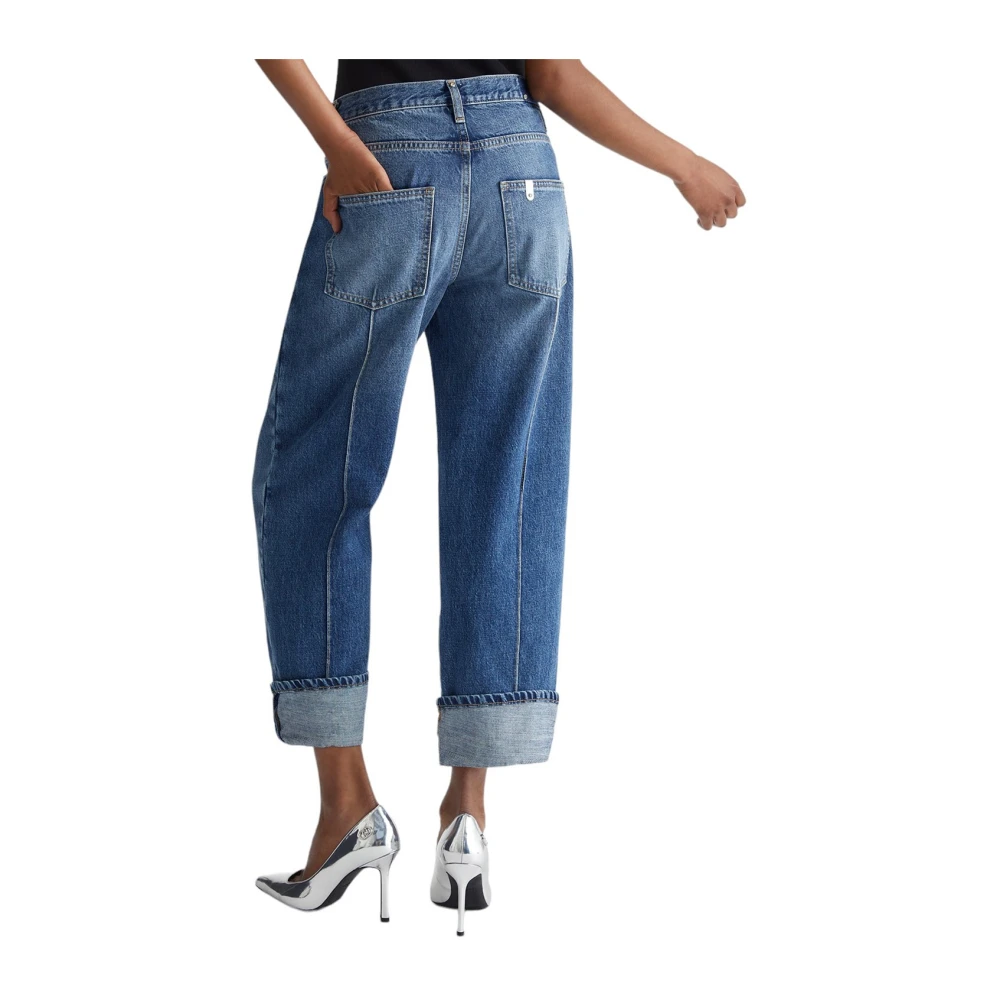 Liu Jo Denim Broek Notorius Blauw Blue Dames