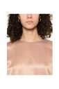 t-shirt-beige-a-col-rond
