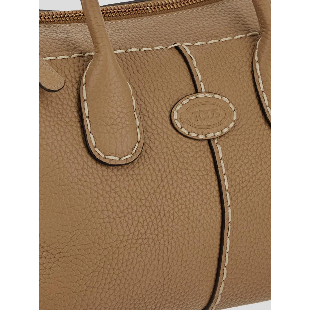 TOD'S Leren tas Brown Dames