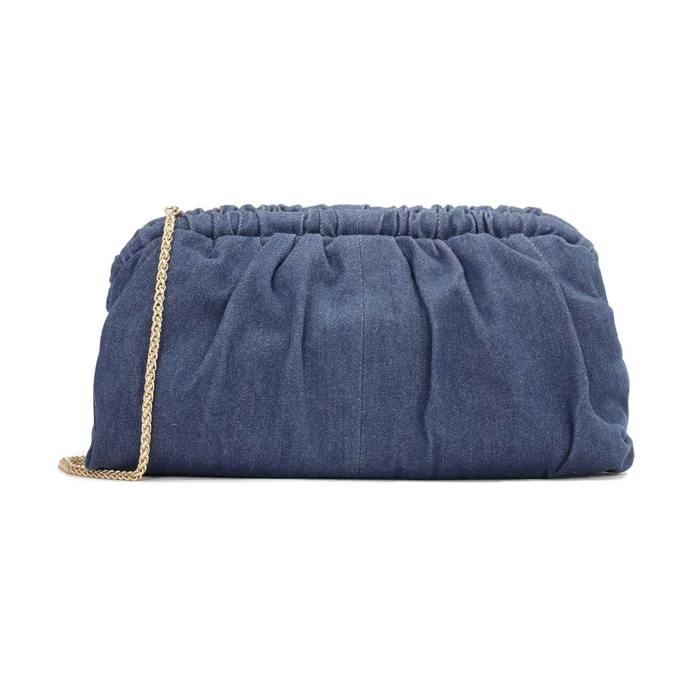 Kazar Grote denim stoffen zak Blue Dames