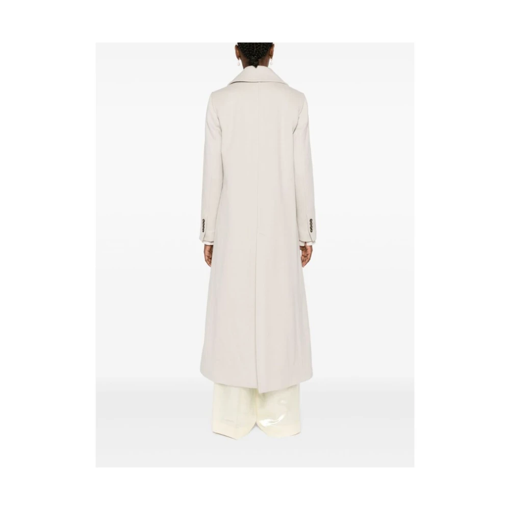 Herno Dubbele Rijgjas Beige Dames
